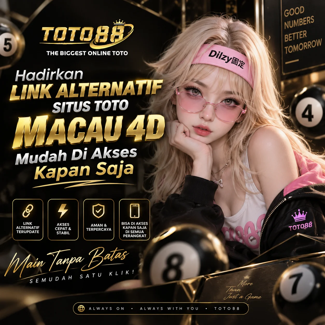 TOTO88 : Hadirkan Link Alternatif Situs Toto Macau 4D Mudah Di Akses Kapan Saja